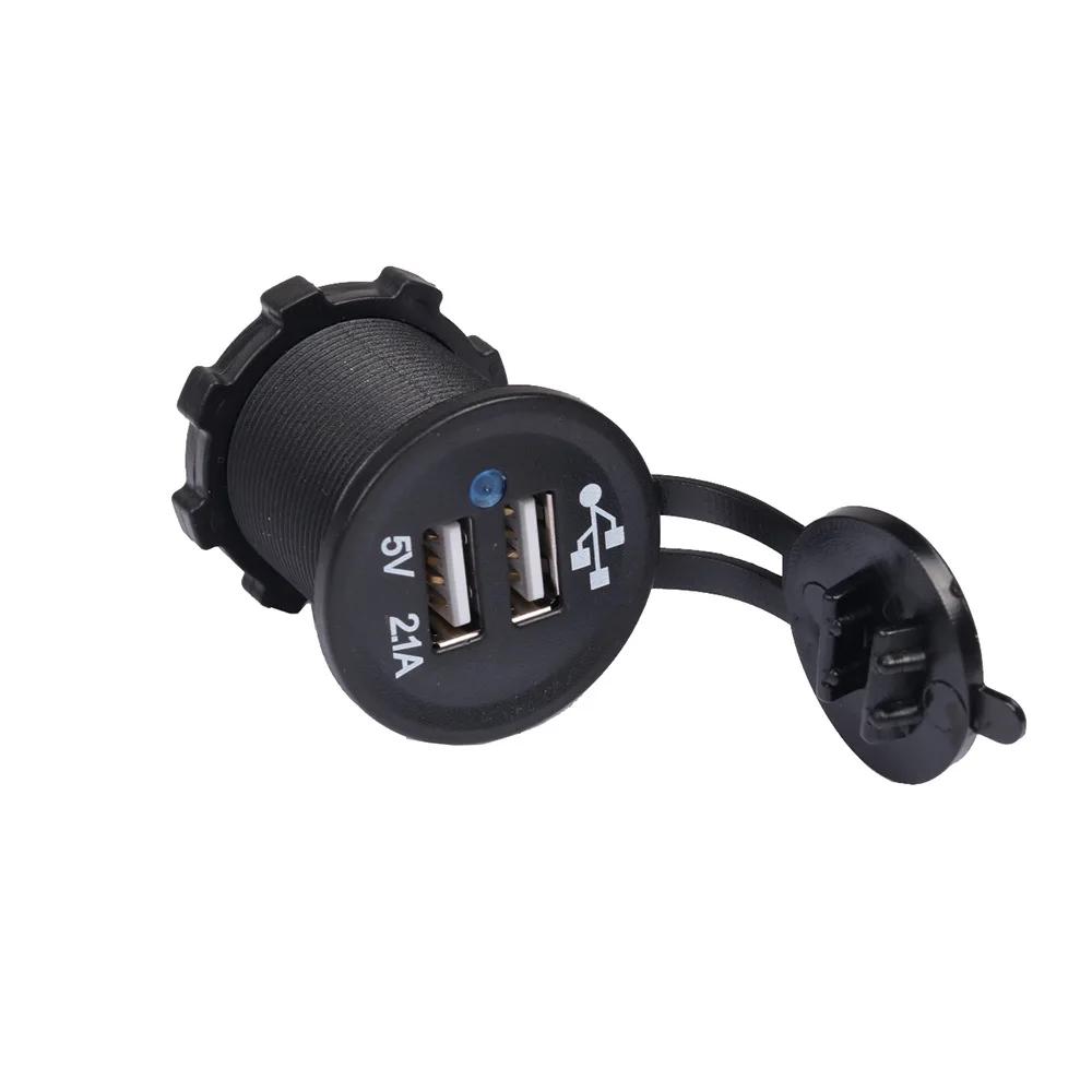 Caméra de moto téléphone portable USB chargeur rapide avec relais pour Kawasaki Ninja 400 650 Versys