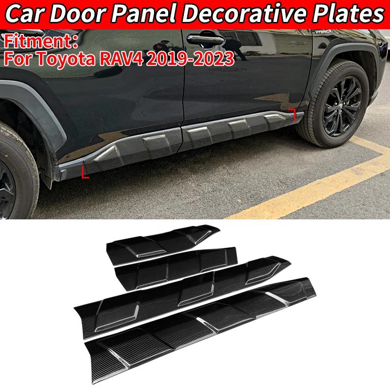 Pour Toyota RAV4 2019 2020 2021 2022 2023 : Kit de modification et de protection des plaques décorat