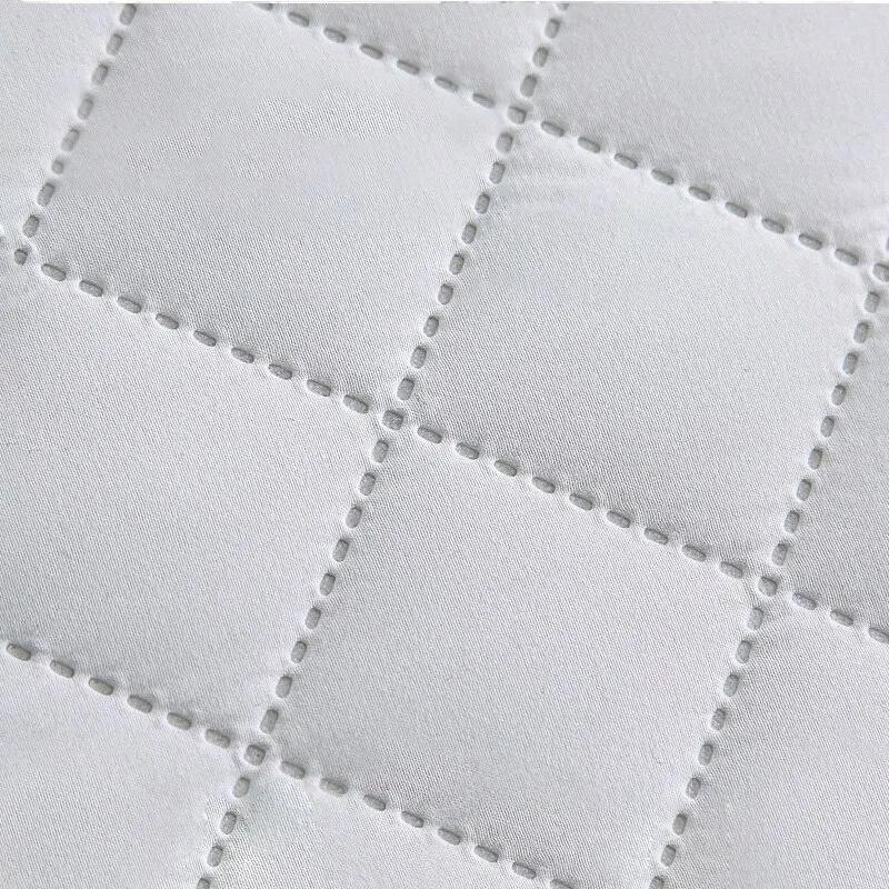 Protège-matelas à ultrasons, housse lavable avec bande élastique