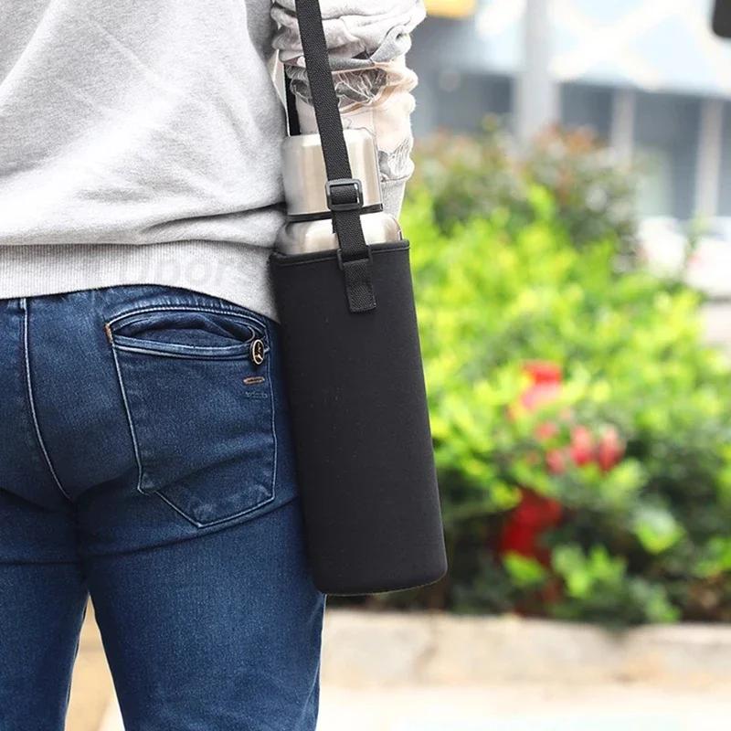 Bouteille Thermos en acier inoxydable 304, flacon sous vide de grande capacité, gobelet isolé avec c