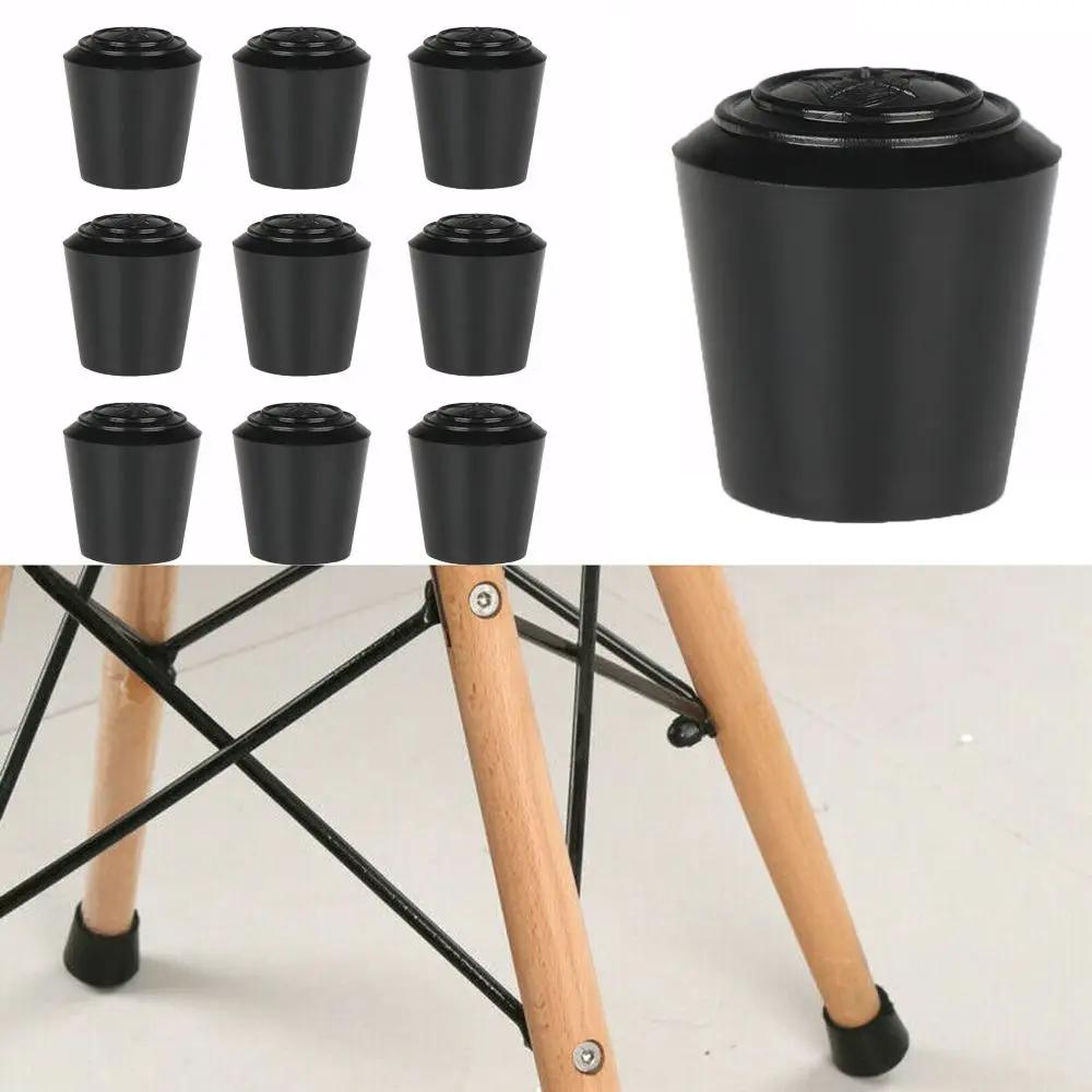 Coussinets ronds anti-aldes pour meubles, couvre-pieds, capuchons de chaise, protecteurs de sol, 10 