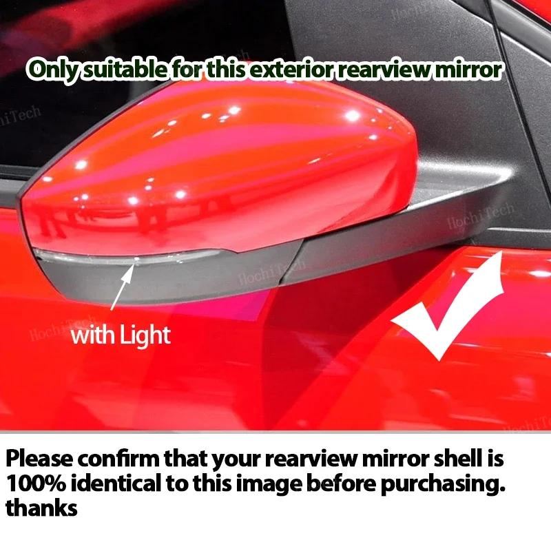 Haute qualité pour Volkswagen VW Polo MK5 6R 6C 2009-17 ABS côté rétroviseur aile couvercle bouchons