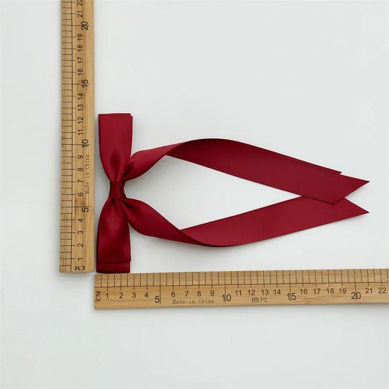 Pince à Cheveux Élégante en Satin pour Femme et Fille, Barrettes à Nministériels d, Ruban, Couleur U