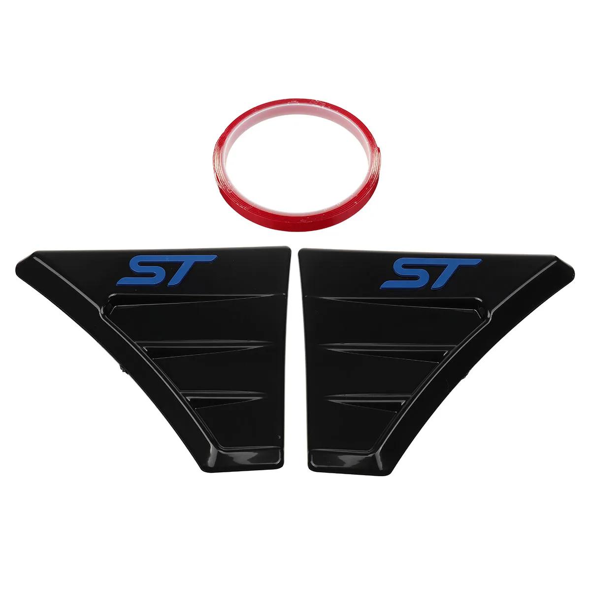 Autocollant de ventilation latérale de voiture rouge/bleu, pour Ford Focus MK2, tous les modèles, co