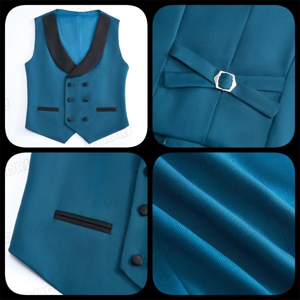 Costume de Cérémonie pour Enfants Livraison Rapide 4 Pièces (Veste, Gilet, Pantalon, Nœud Papillon) 