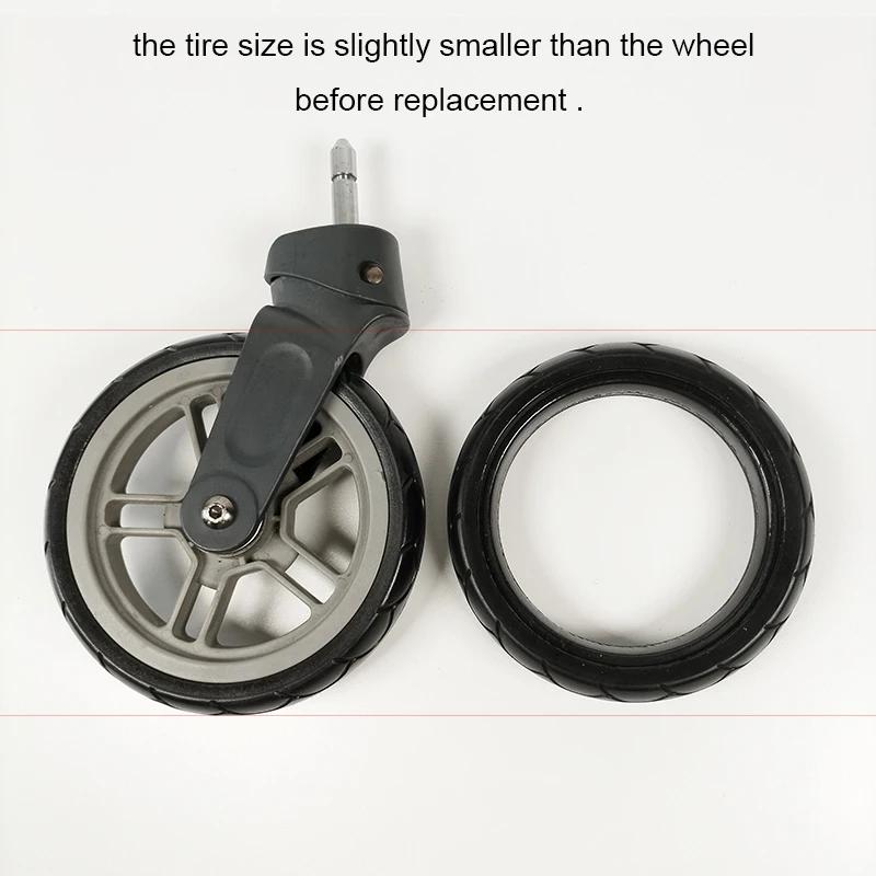Pneu de roue de Buggy pour poussette Uppababy Cruz V1, couverture de pneu de roue avant ou arrière, 
