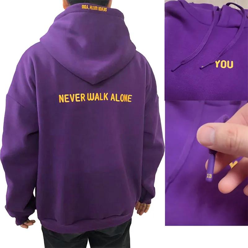 2025 sweat à capuche Original imprimé sept avec vous 13 vous ne marchez jamais seul fichier numériqu