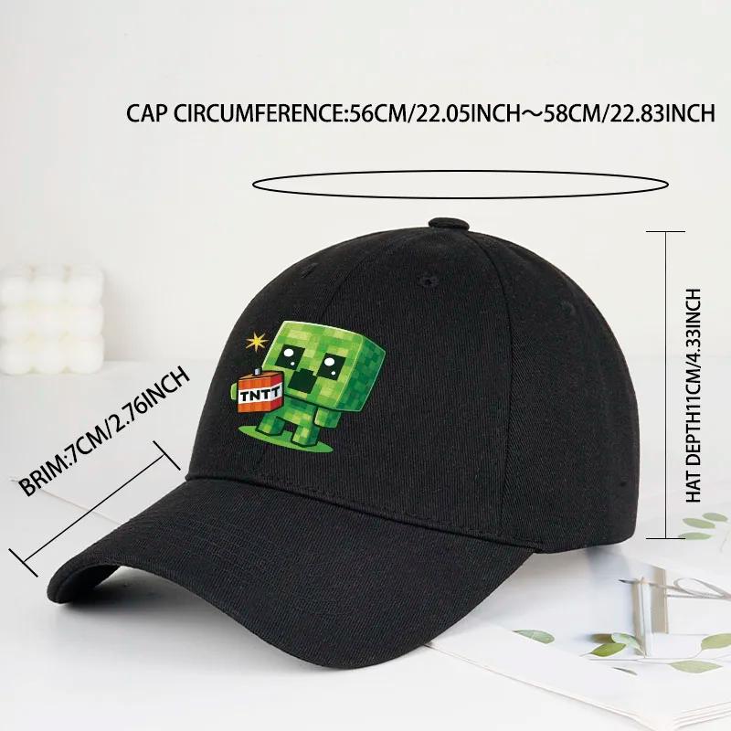 Casquette baseball Creeper unisexe - Modèle Hip-Hop léger pour voyages et tenues décontractées