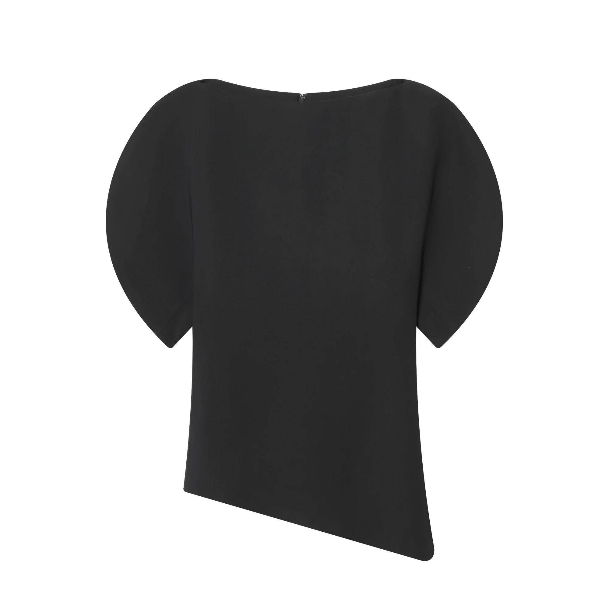 T-shirts à manches courtes bouffantes décontractés chics pour femmes, nouveaux t-shirts à manches co