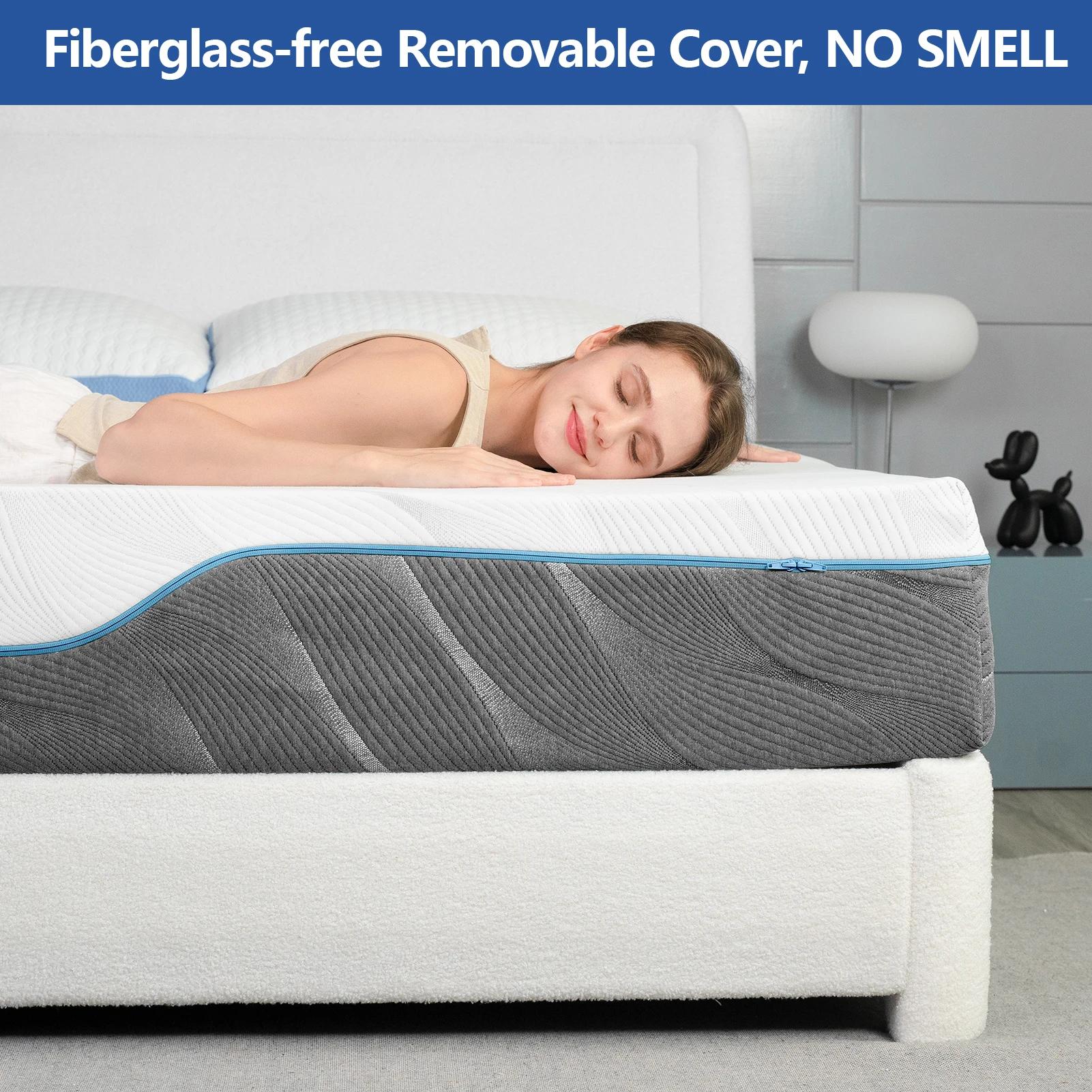 Matelas complet extra ferme Hcore, moyen 8/10 pouces - Matelas rabattable double face extra ferme po