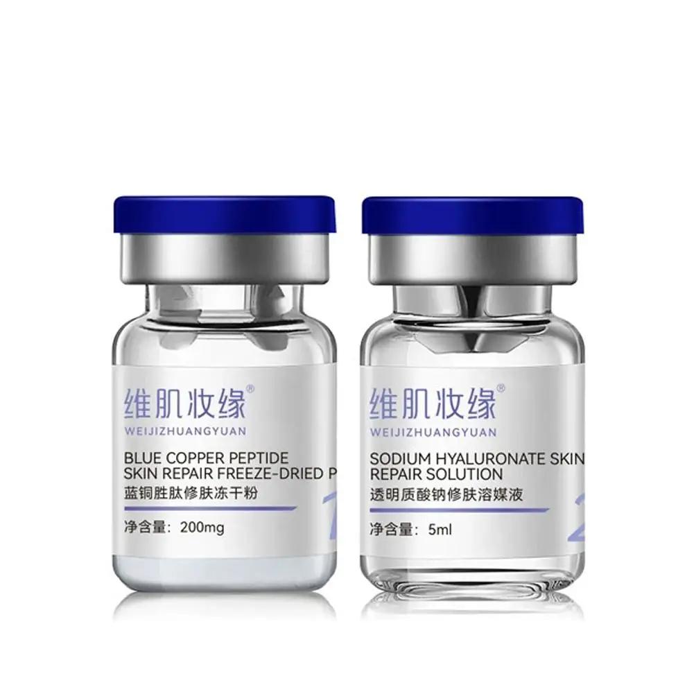 Poudre de peptide de cuivre GHK-CU lyophilisée : Améliore l'élasticité de la peau, réduit les ridule