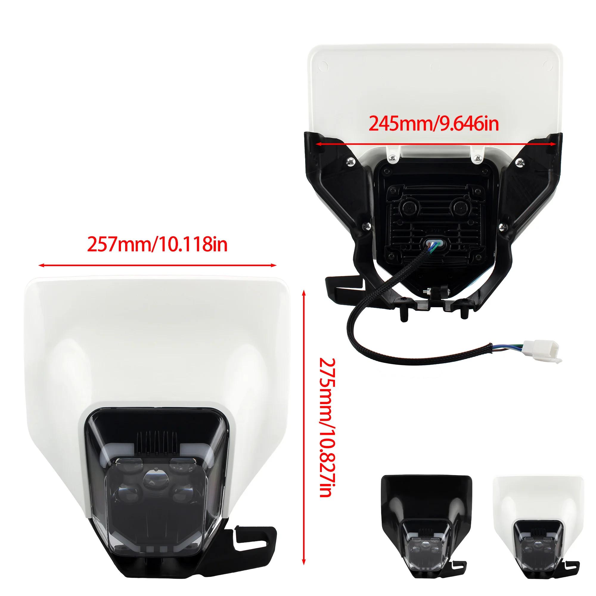 Phare de moto à mèche LED pour Husqvarna 701 TE 250 300 450 FC FE TC 125 300i, accessoires de Motocr