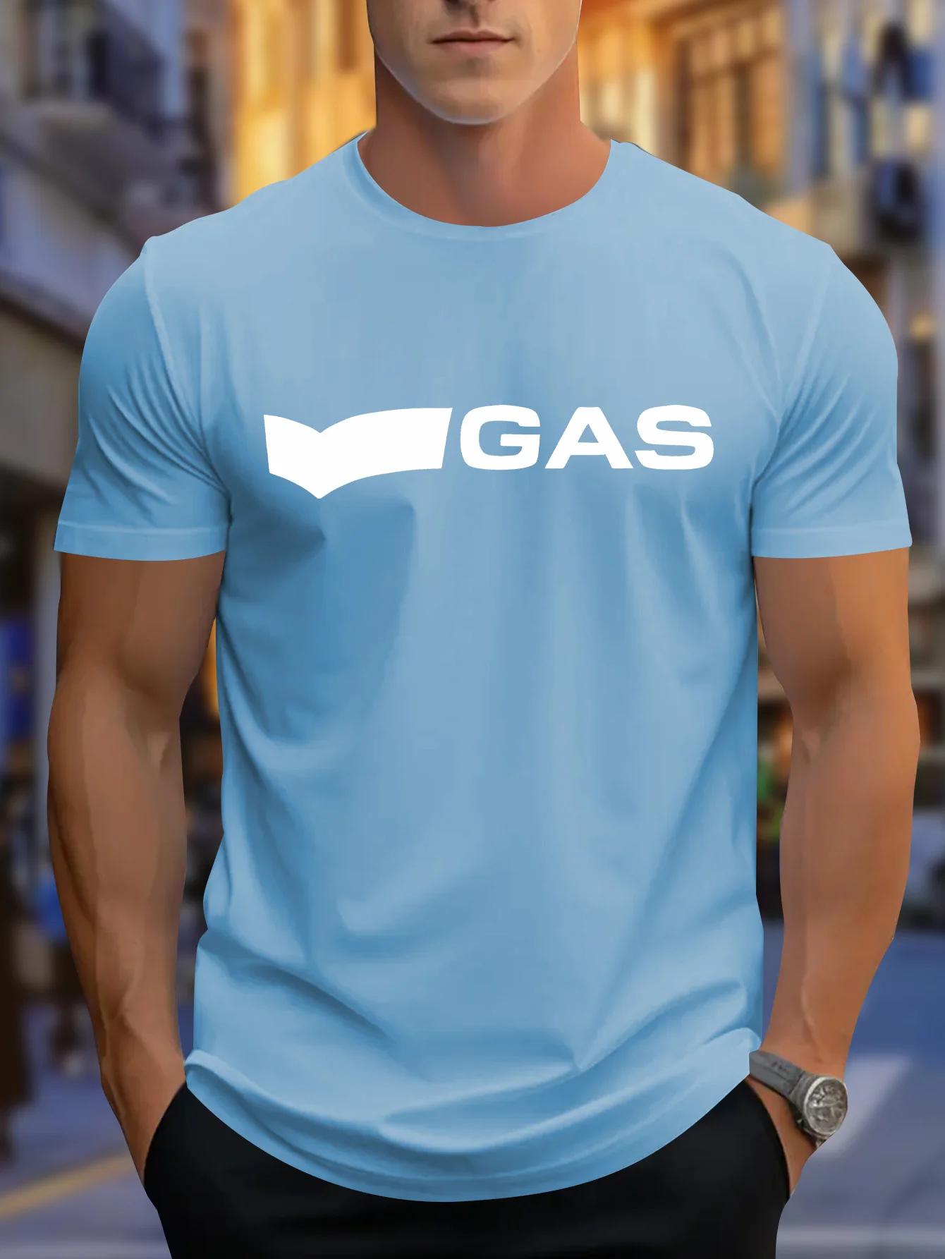 T-shirt à manches courtes et col rond pour hommes, 100% pur coton, à la mode, sport décontracté, amp