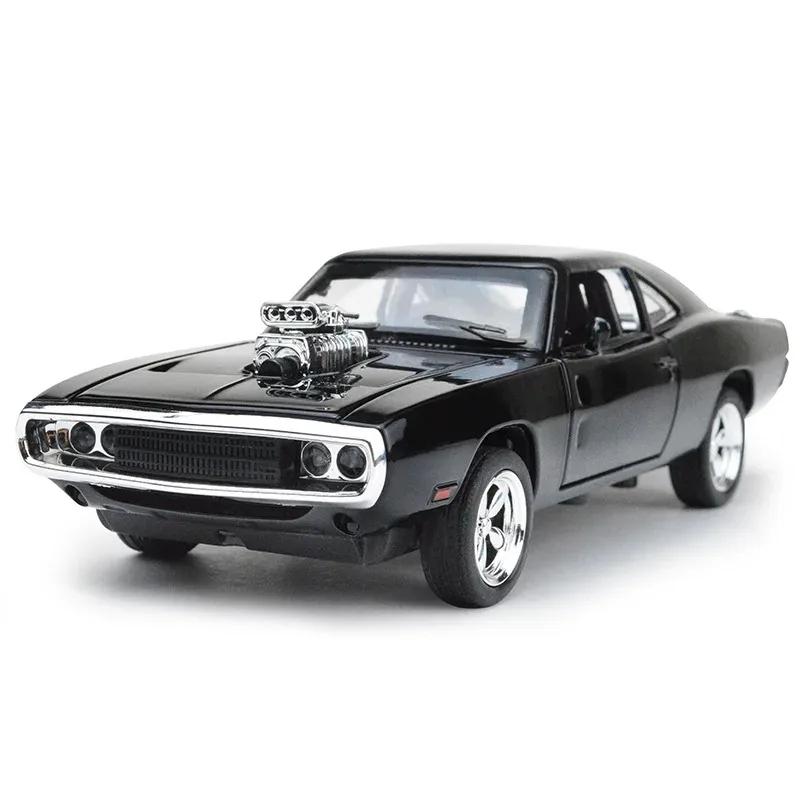 Modèle de voiture de sport en alliage Dodge Charger, Simulation 1:32, voiture de luxe, jouet pour en