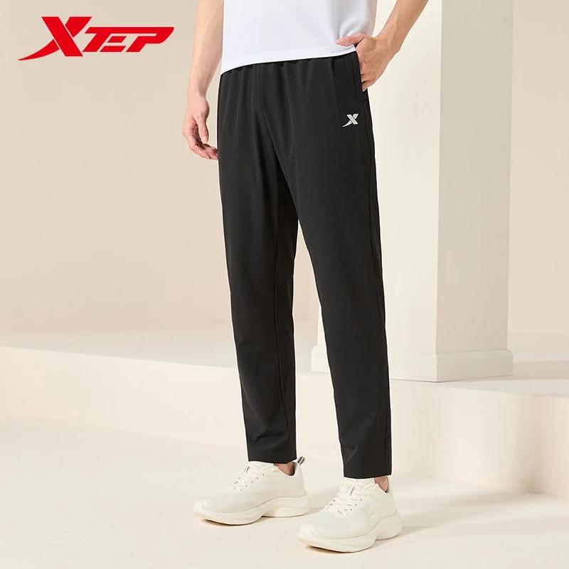 Xtep tissé pantalons de survêtement pour hommes été respirant hommes pantalons de survêtement trajet