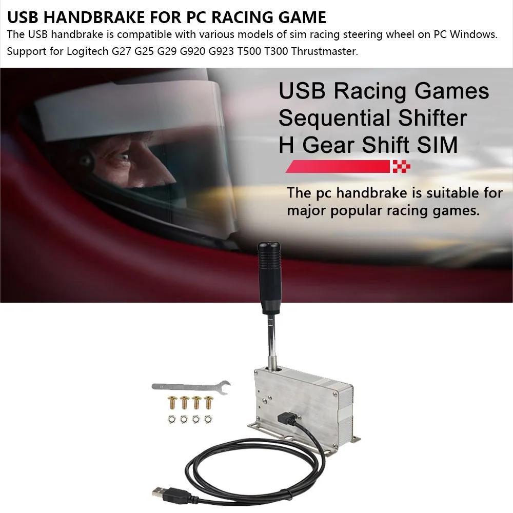 Pour Logitech G920 G923 G25 G27 G29 Thrustmaster T300RS/GT T500 pour ETS2 Jeux de course PC USB