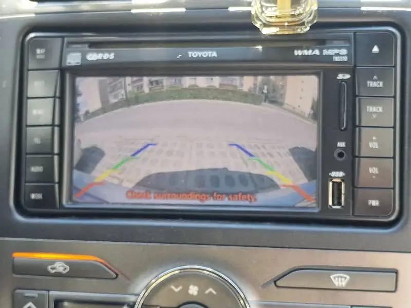 JIAYITIAN Kit d'adaptateur de caméra de recul pour Toyota GEN5 GEN6 TNS510 unité RAV4 Avensis VERSO 