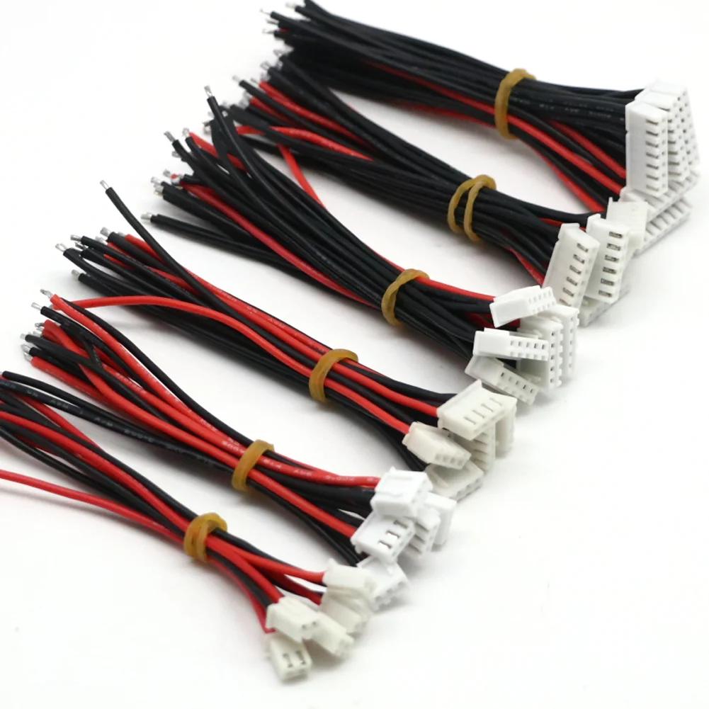 Câble de chargeur d'équilibre de batterie Lipo, 5 pièces/lot, 1S 2s 3s 4s 5s 6s, connecteur IMAX B6,