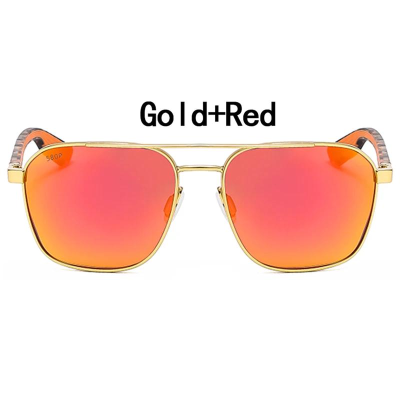 Wader marque Design lunettes de soleil polarisées hommes 580P lunettes de soleil UV400 nuances lunet