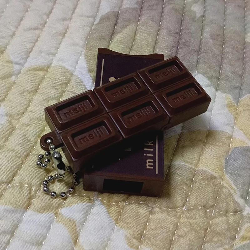 Nouveau Jouet Anti-Stress Pliable en Forme de Chocolat Meiji Style Japonais, Porte-clés Créatif, Cad