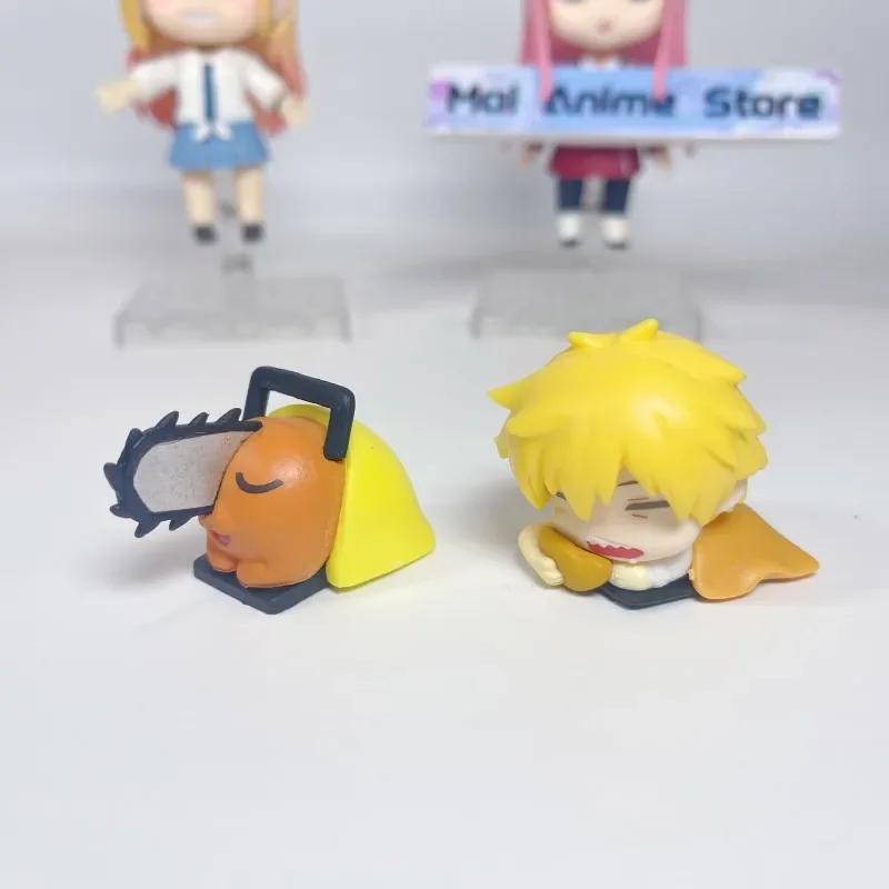 Figurine mignonne Chainsaw Man Power, statue Aki Denji, figurine d'action Makima endormie, décoratio