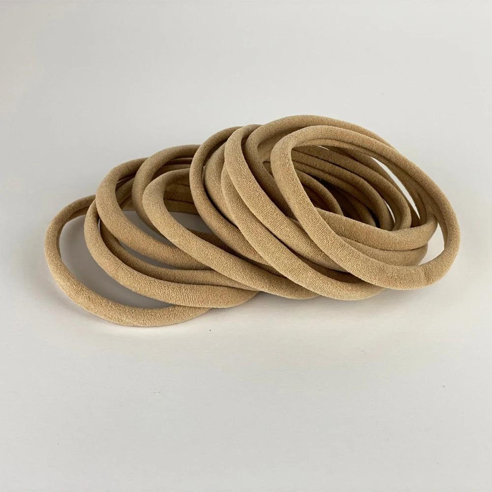 100 pièces/lot bébé fille bricolage extensible maigre Nylon fille élastique souper doux bandeau bébé