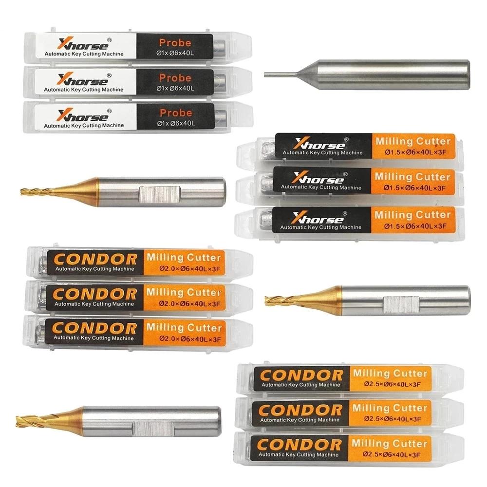 Fraise pour machine à tailler les clés Xhorse CONDOR MINI Plus, DolDave XP005 XP005L XPHouseAuto, so