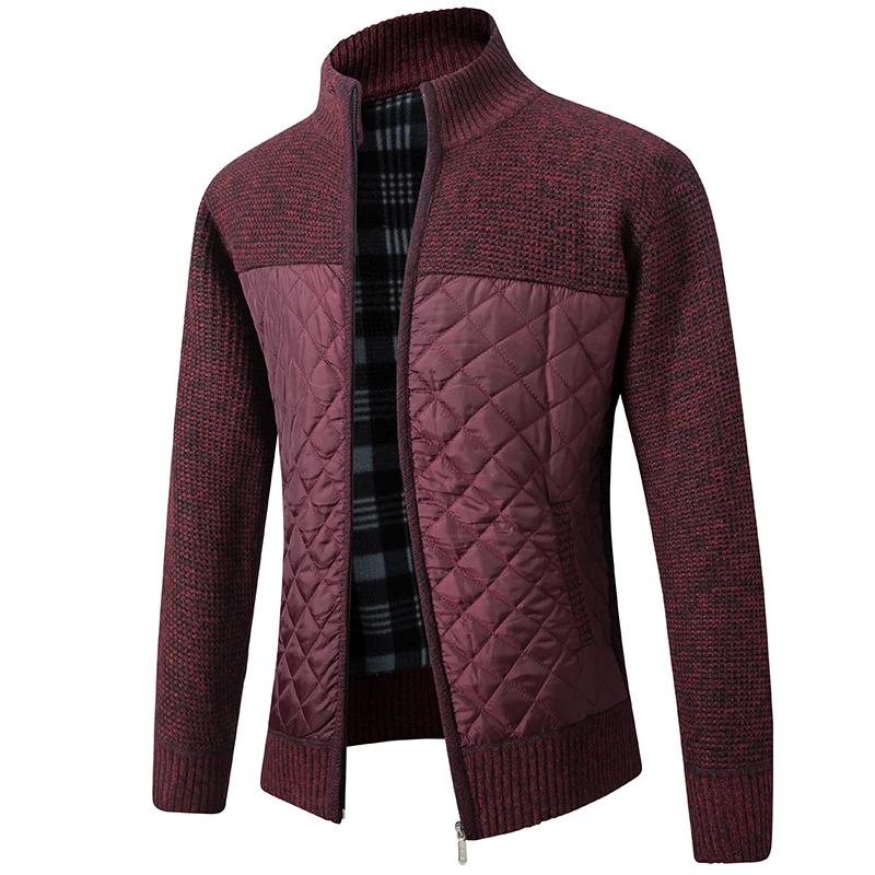 Manteau cardigan tricoté en automne et en hiver, version coréenne de coupe ajustée et pull tendance