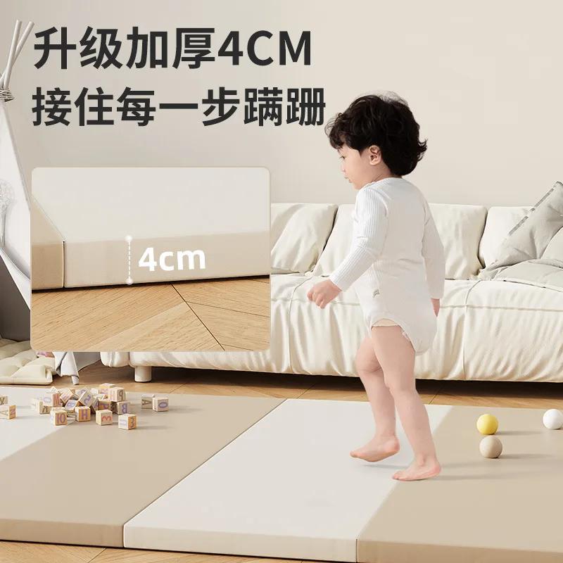 Polymère de sol pliable pour bébé, beurre épais pour bébé, salon, maison, polymère de jeu pour enfan