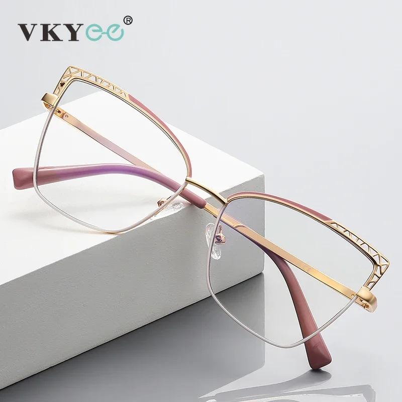 VICKY mode cadre optique marque Design femmes lunettes peuvent personnalisés Prescription Anti-lumiè
