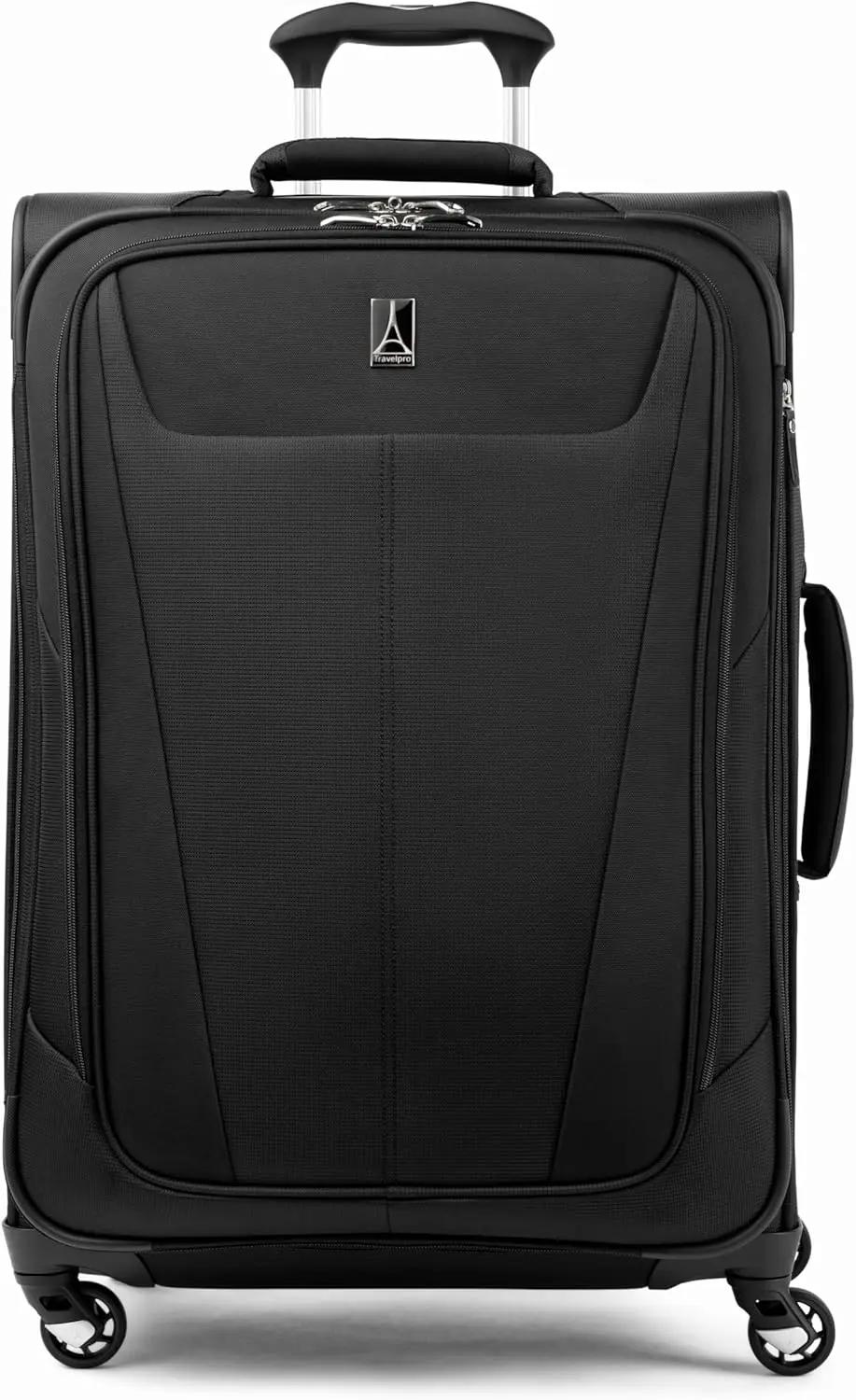 Bagage extensible Travelpro Maxlite 5 Softside avec 4 roulettes, valise légère, pour hommes et femme