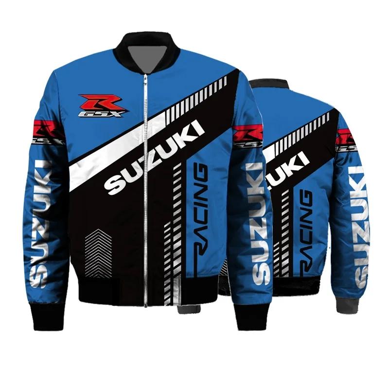 Manteau épais imprimé en 3D pour sports de plein air, le plus vendu, Suzuki, vêtements de cyclisme q