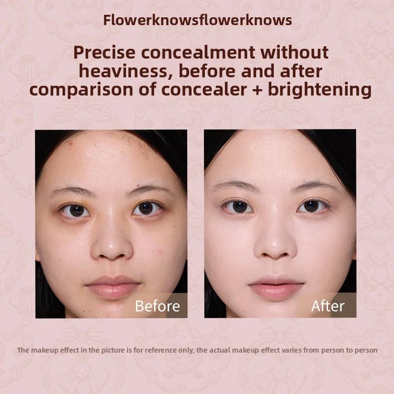 Flower Knows The Sweetie Bear Collection Palette anti-cernes 4 couleurs 6.4g crème éclaircissante ha