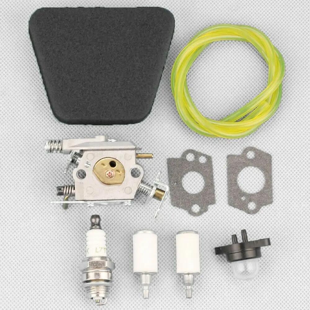 Kit de carburateur de tronçonneuse pour Partner 351 352 370 371 Poulan 2050 2055 2115 2150 2175 McCu