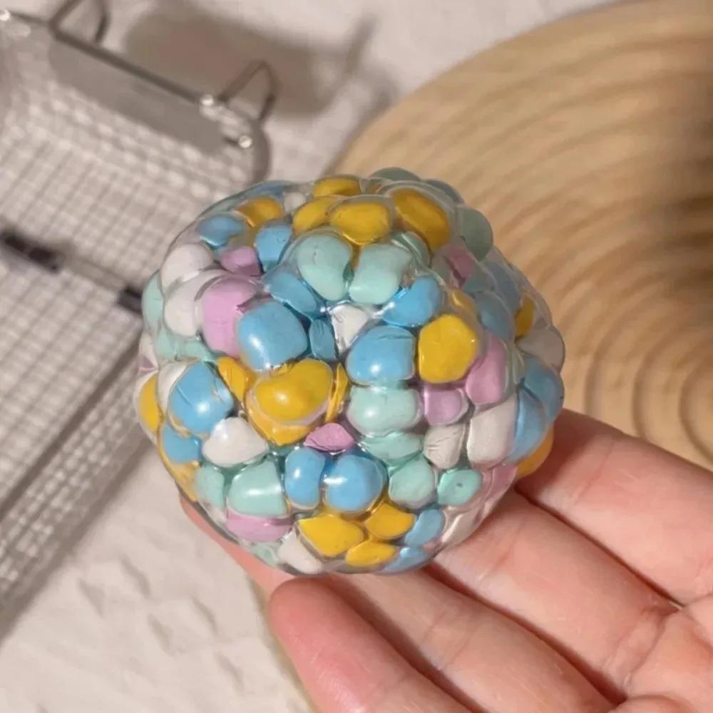 Boule anti-Stress Squishy Dopamine, jouets sensoriels pour adultes et enfants, jouets anti-anxiété, 