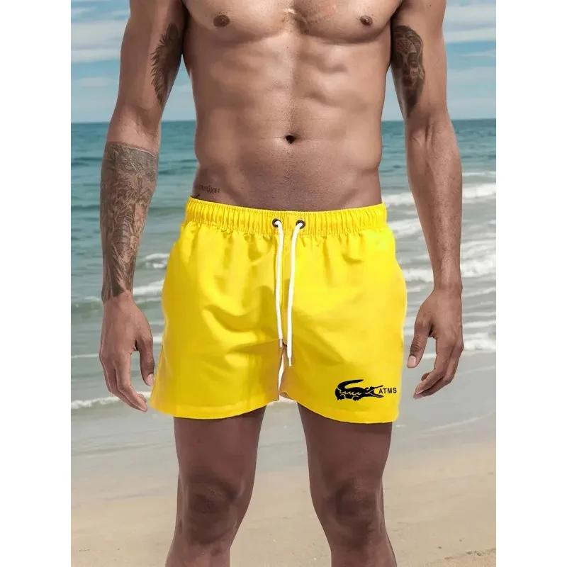 Shorts décontractés pour hommes 2026Print, parfaits pour la plage, les vacances d'été, les loisirs, 