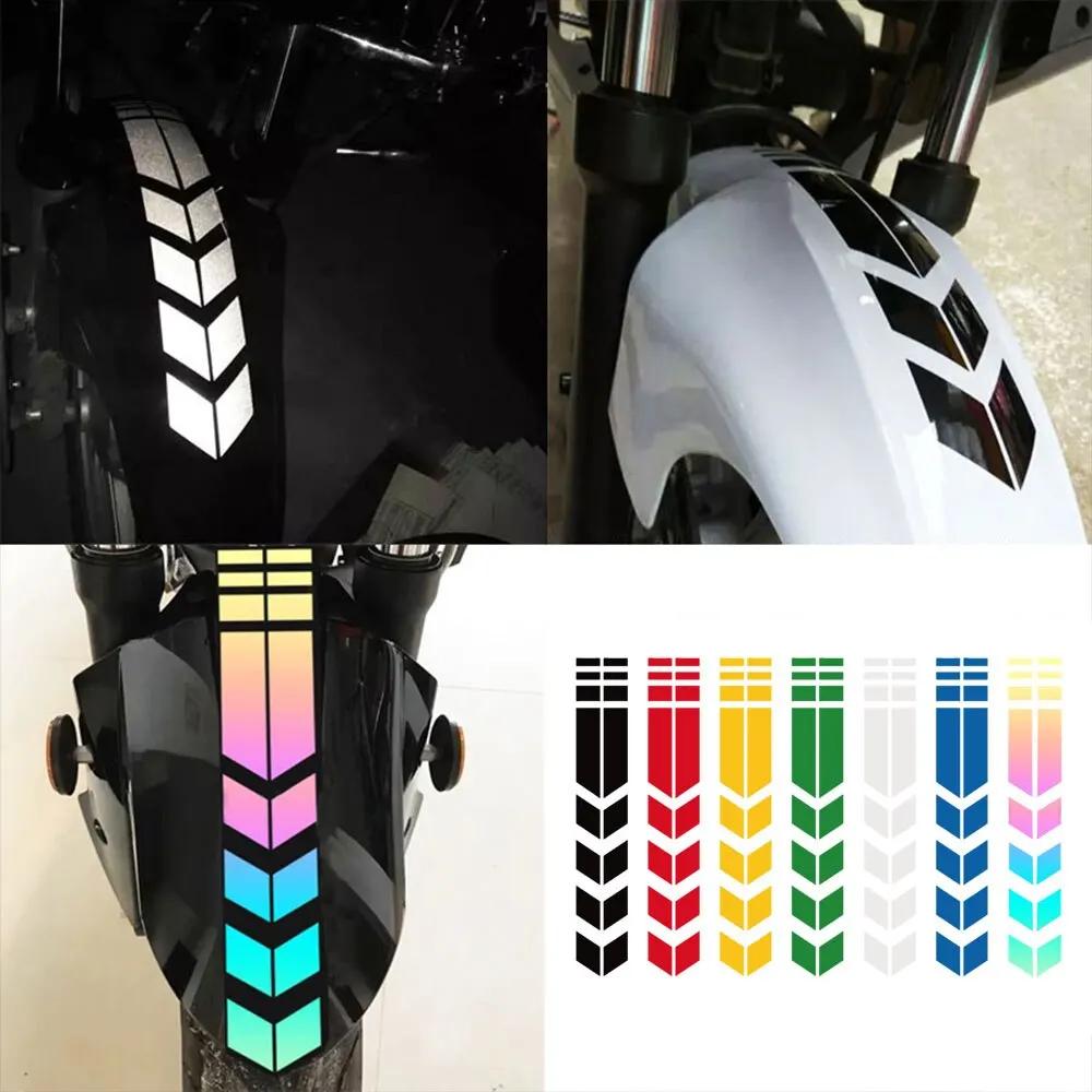 Autocollant universel étanche pour moto avec flèches, pâte flash, degré d'huile, autocollant de coul