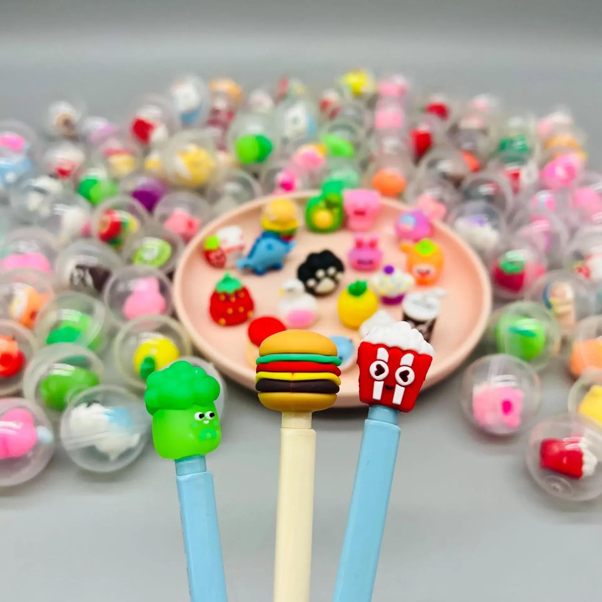 Oeuf torsadé transparent pour mini machine à griffes, accessoires de jouets, poupées en peluche d'an