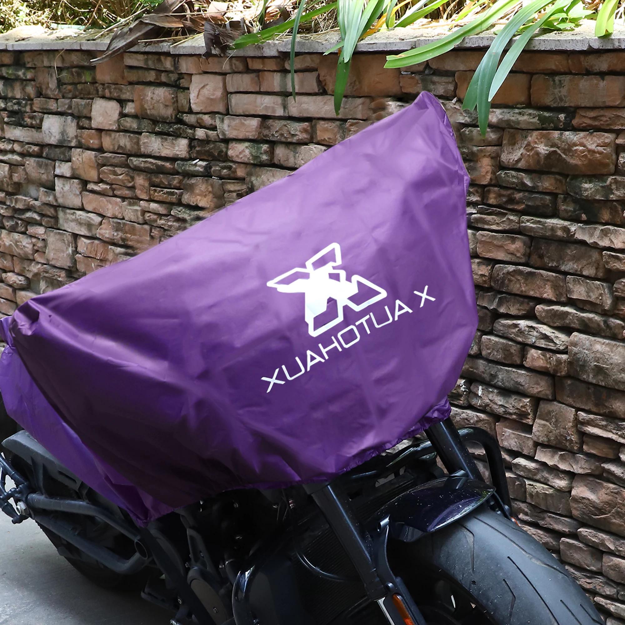 X Autohaux M L XL housse de moto demi-couverture légère extérieure étanche protection contre la pous