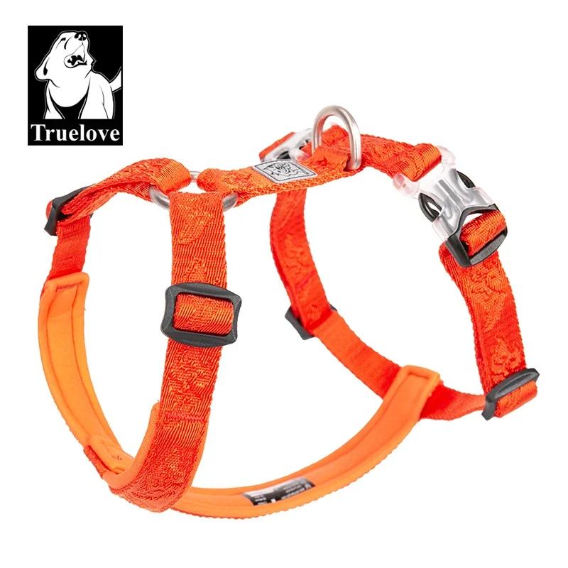 TRUELOVE Pet Hairy Usag Premium Trail Runner No-Pull Harnais pour chien 3M Sangles réfléchissantes C