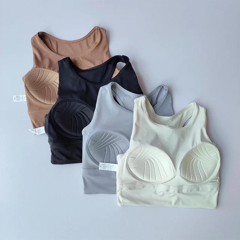 Femmes Sport soutien-gorge haut Push Up Fitness Yoga soutien-gorge sous-vêtements Sport hauts pour f