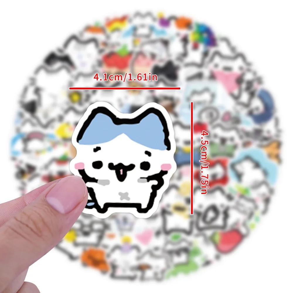 90 pièces mignon Pokky chat autocollants Kawaii Animal Meme Graffiti décalcomanies bagages ordinateu