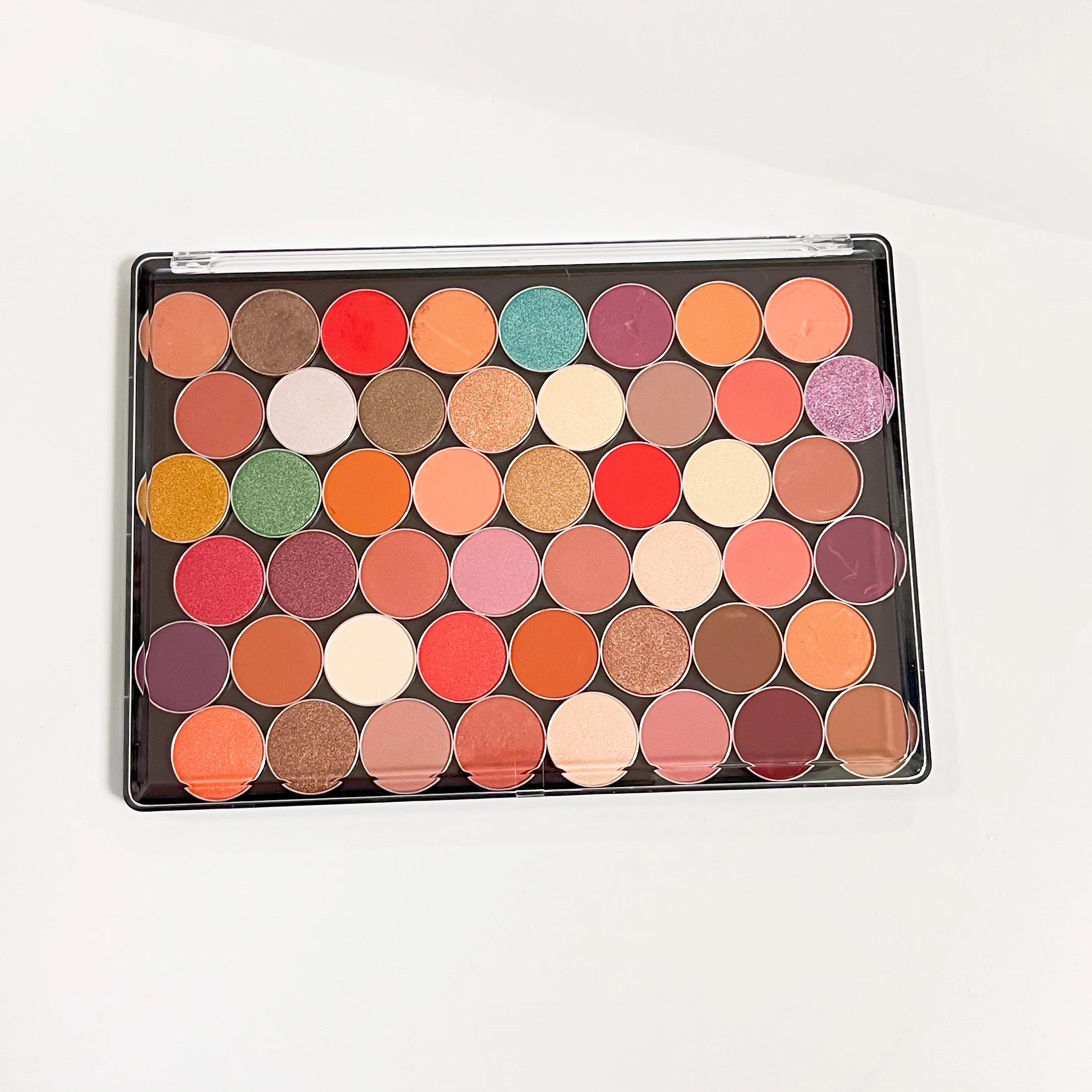 Grande Palette de fards à paupières magnétiques vides XL, boîte de rangement de maquillage, couvercl