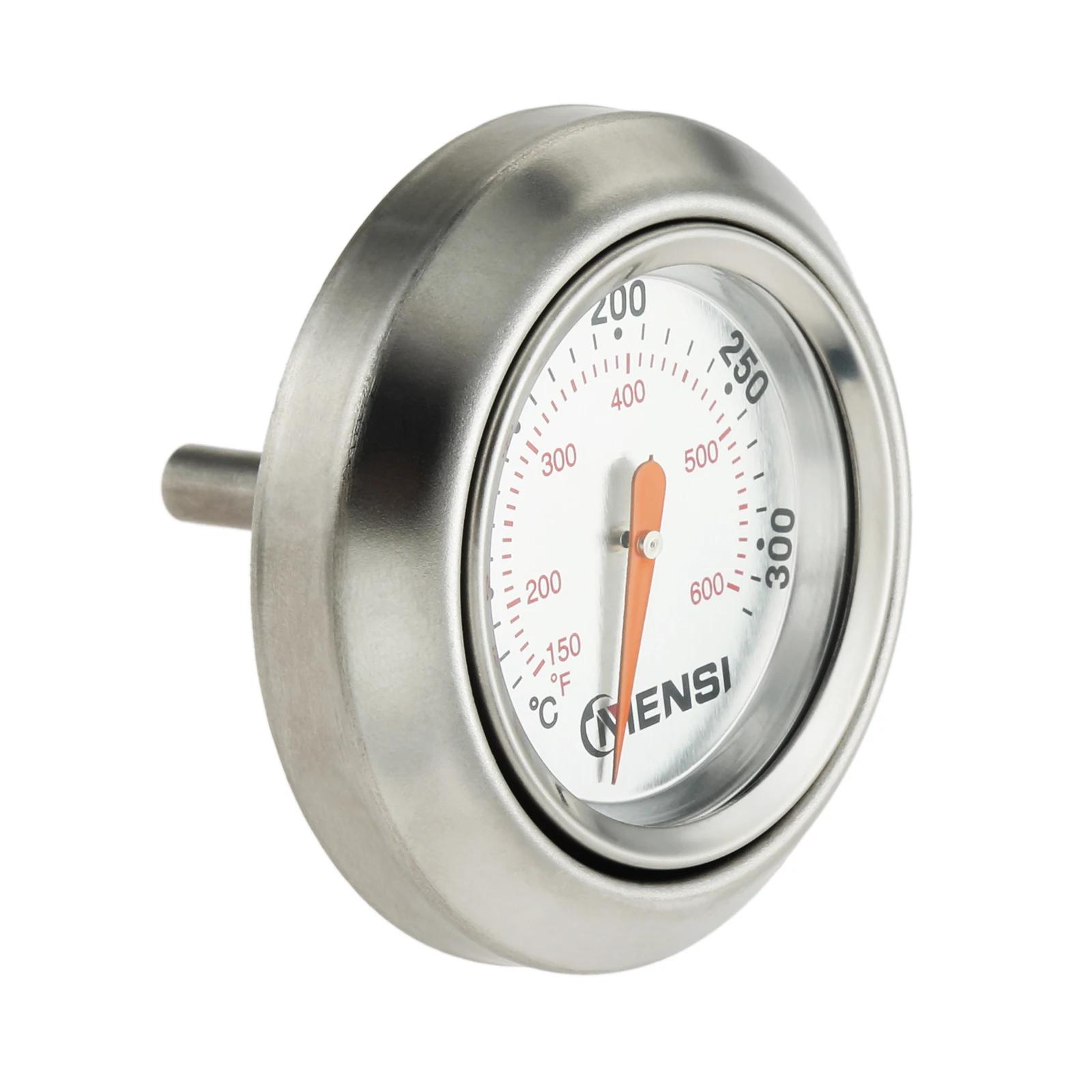 Jauge de barbecue, thermomètre à couvercle intégré, remplacement pour grilles de voyage Weber, fosse