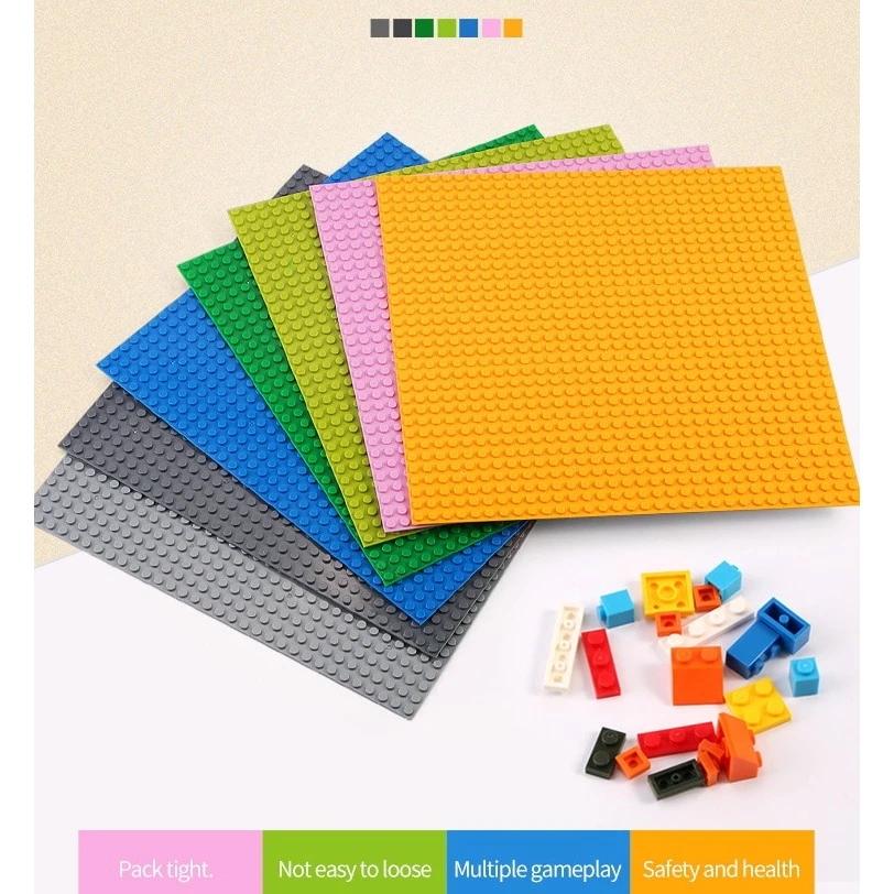 Plaque de Base 32x32 points, blocs de construction de Base Double face, briques classiques, jouets p