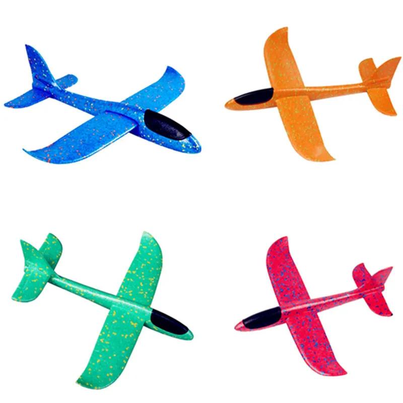 Grand planeur en mousse de 50CM, lancer à la main, avion léger inertiel EPP, avions à bulles, lancem