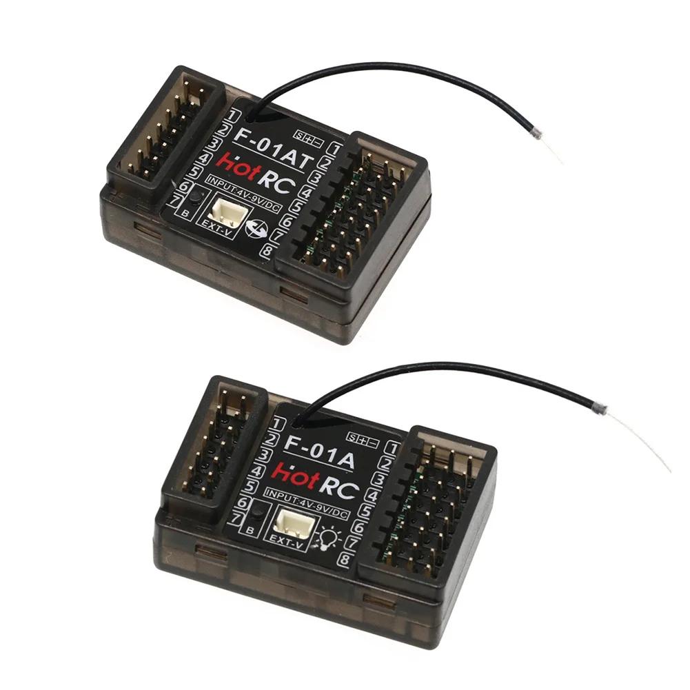 HOTRC 2.4 Ghz F-04A F-06A F-08A F-01A F-04AT F-06AT F-08AT F-01AT 4/6/8Ch récepteur Rc pour émetteur