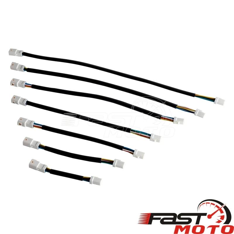 Extension de Fil de Guidon Électronique pour Harley Touring Softail M8 Street Bob, Installation de C