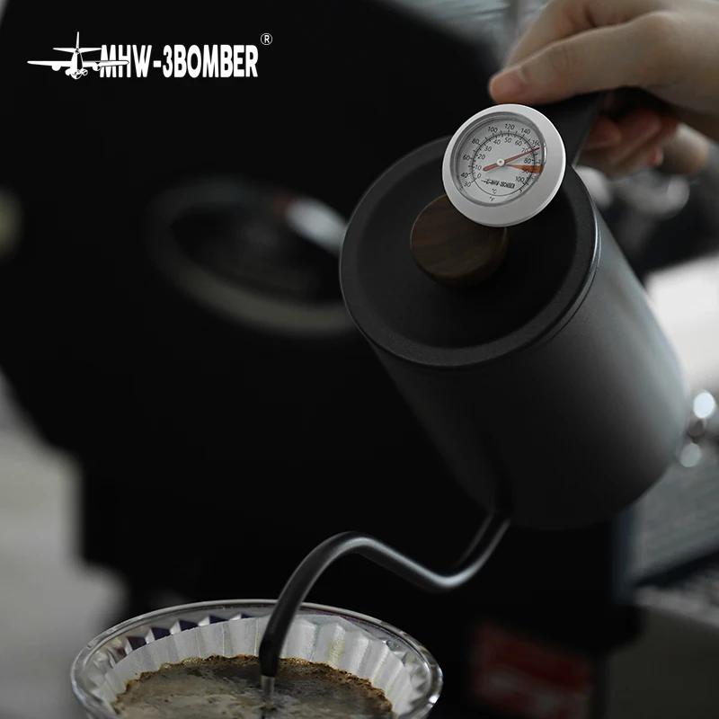 MHW-3BOMÉRO 0 à 100 ℃   Thermomètre à cadran pour cafetière, pichet à mousse de lait, café professio