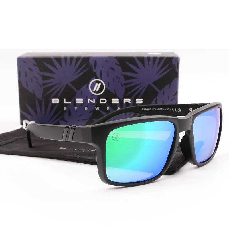 Mélangeur carré femmes hommes lunettes de soleil hommes lunettes UV polarisées Vintage mode carré ho